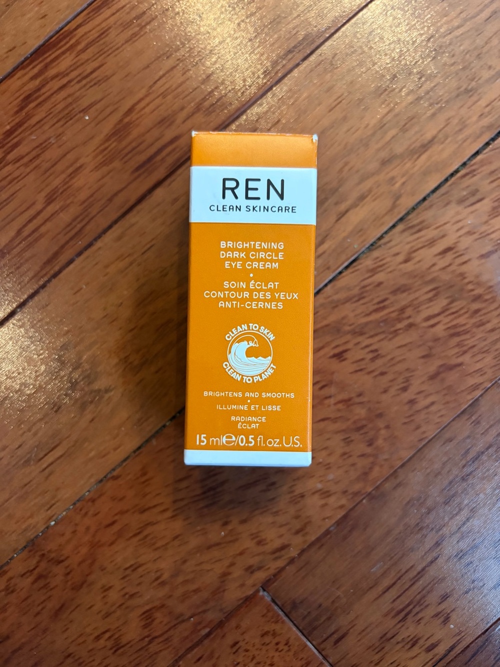 REN Brightening Dark Circle Eye Cream - Orange